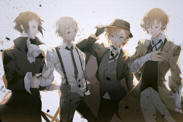 Akutagawa, Atsushi, Chuuya, Dazai (BSD)