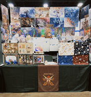 Artist Alley/Event Table Setup- Anime Frontier 2024