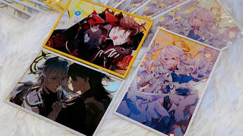 Clear Holo Shikishi