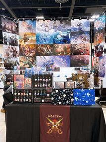 San Japan 2025 Artist Alley Setup